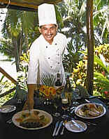Our chef invites you to sample today's special at Tango Mar, Costa Rica
